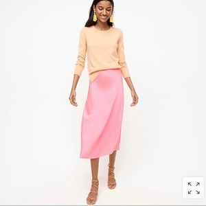 JCrew silk skirt